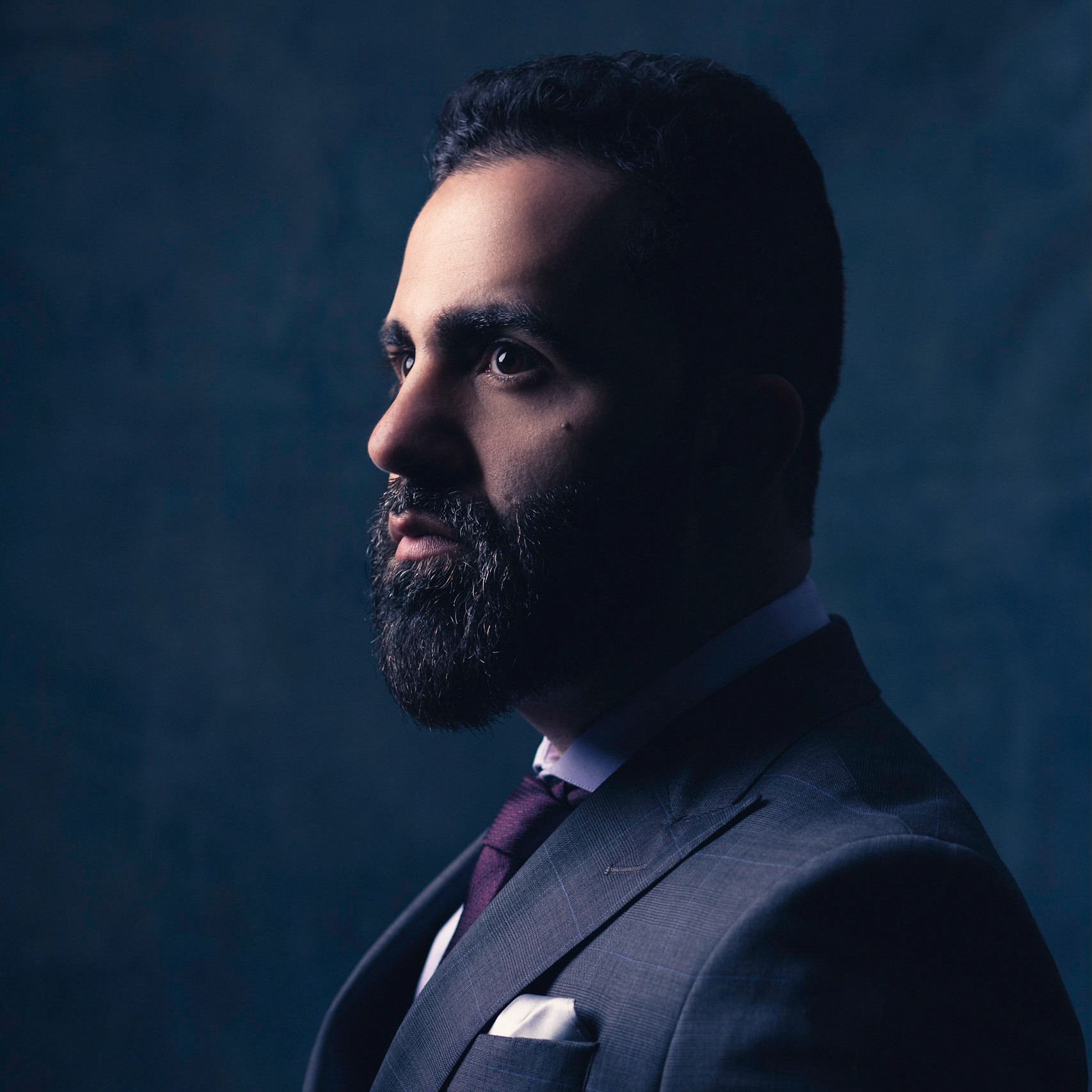 Retrato do Dr. Mohamad Hussein